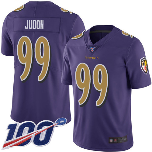 Baltimore Ravens Limited Purple Men Matt Judon Jersey NFL Football #99 100th Season Rush Vapor Untouchable->women nfl jersey->Women Jersey